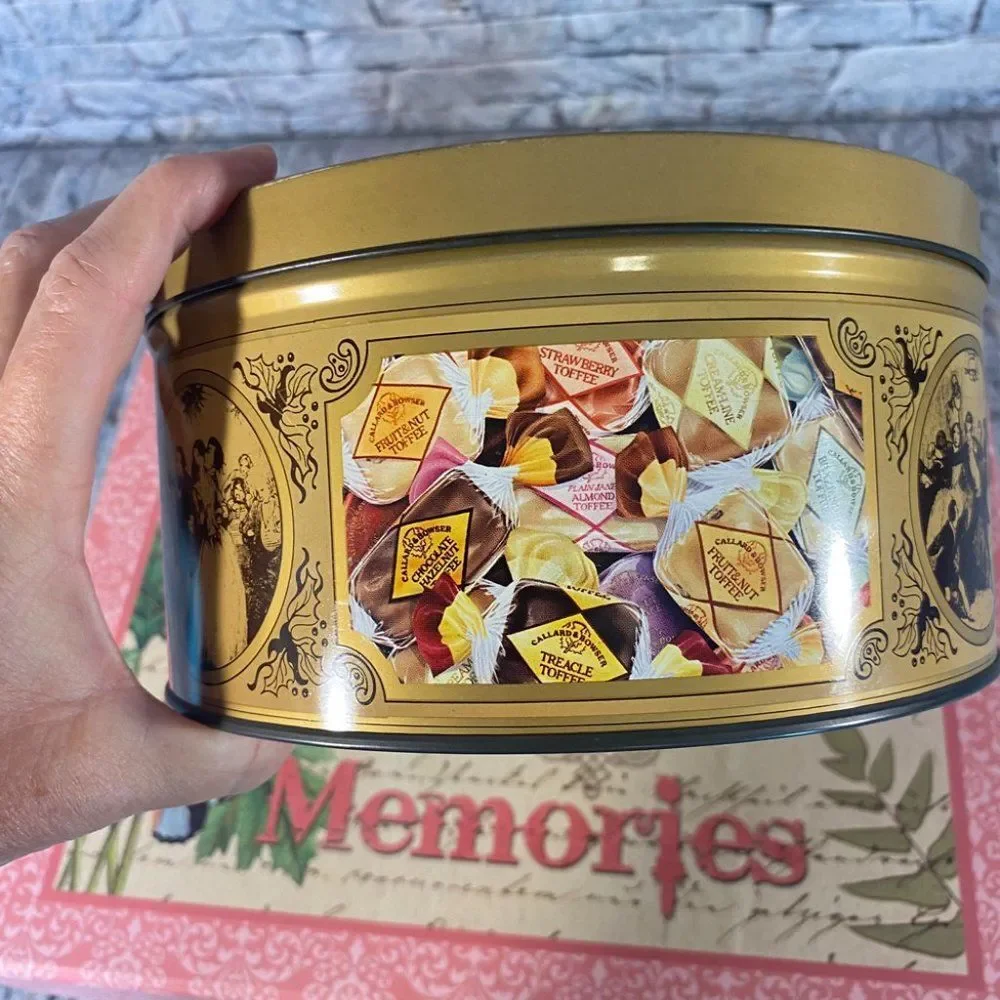 Callard & Bowser Vintage Toffee Tin Made in England Keepsake